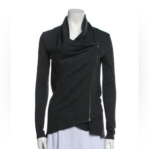 Helmut Lang Grey Biker Jacket